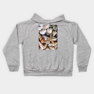 Summer Beach Surf Travel Seashell Starfish Kids Hoodie